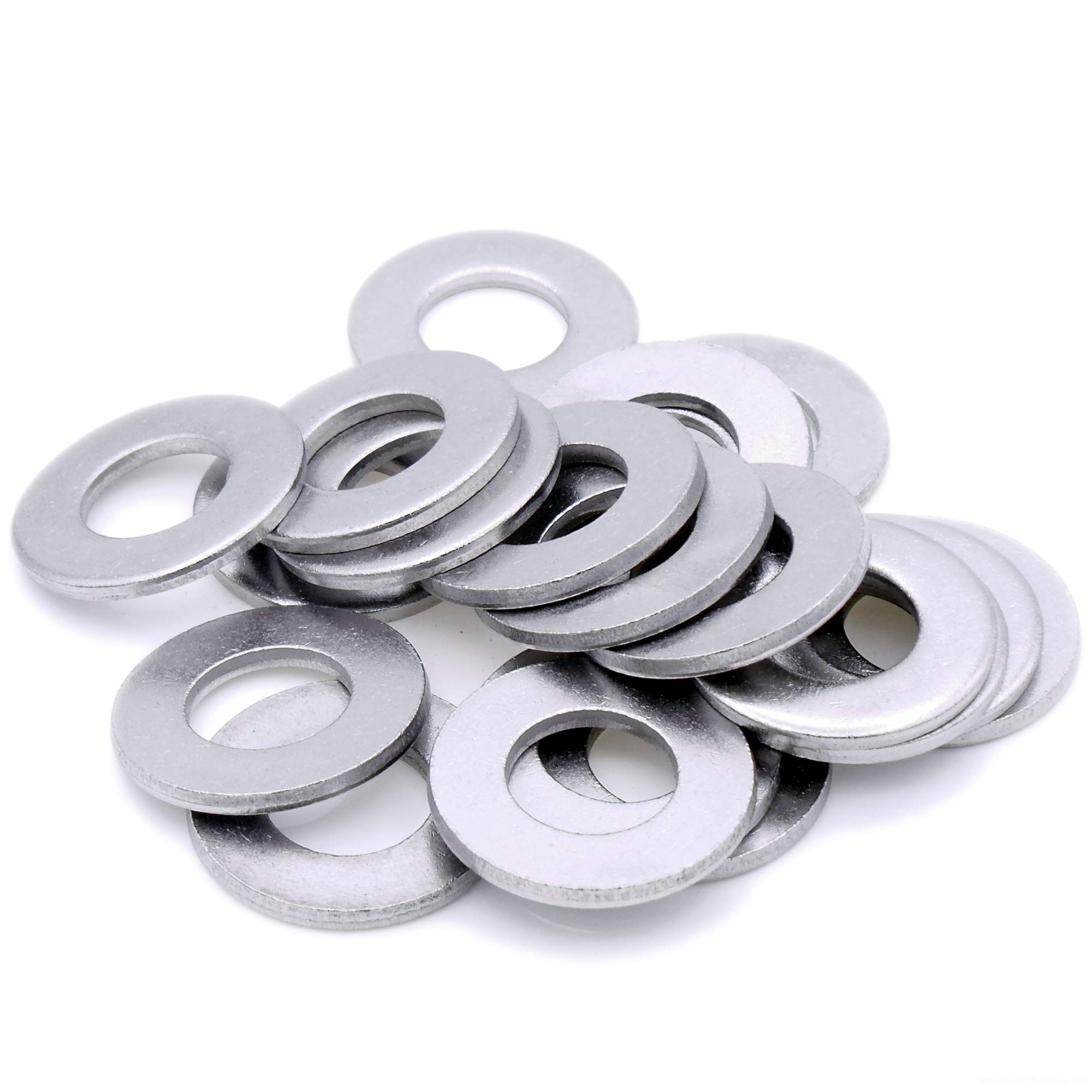 M8 (8mm) Flat Washer (Form C) - Stainless Steel (A2) (Pack of 20)