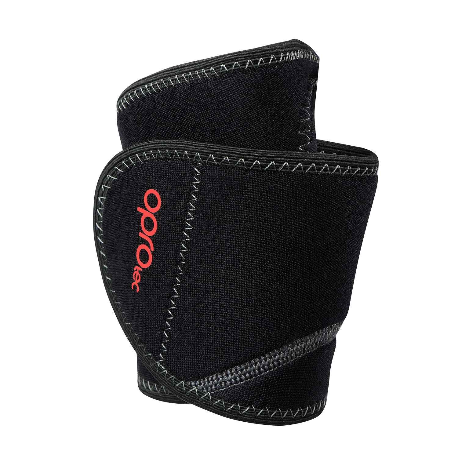 Opro tec Adjustable Wrist Support Fully Adjustable Neoprene Compression Wrap for Protection and Stability - One Size Support Sleeve Fits Right or Left Hand for Sport, Fitness and Weightlifting, Black