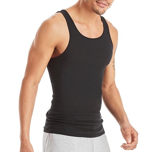 Hanes Men's Hanes Sleeveless Undershirts Hanes Men Hanes