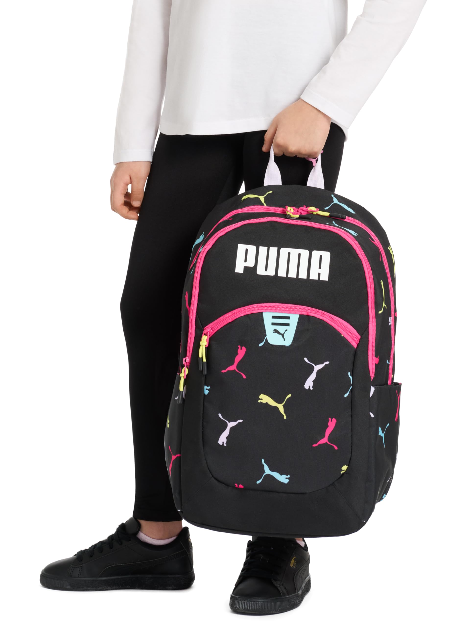 PUMA Unisex Kid's Rally 300 Backpack, Modern Mint/New Navy, Large