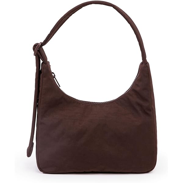 Amazon.com: BAGGU Mini Nylon Shoulder Bag - Black : Clothing