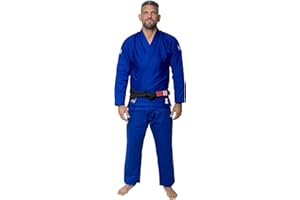 KINGZ The One Brazilian Jiu Jitsu Gi - Mens Lightweight Durable BJJ Kimono - IBJJF Legal - 400gsm Pearl Weave Pro Training