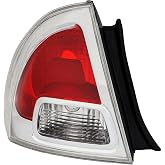 Go-Parts - for 2006-2009 Ford Fusion Rear Tail Light Lamp Assembly Housing/Lens/Cover - Left (Driver) Side Sedan Replacement 6E5Z13405B FO2818123 2007 2008