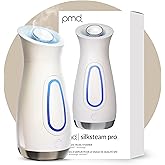 PMD SilkSteam Pro - Spa-Grade Facial Steamer with SilkSteam Technology - Rapid Start-Up - Adjustable, Directional Nozzle - Essential Oil Filters - Dewy, Hydrated Glow