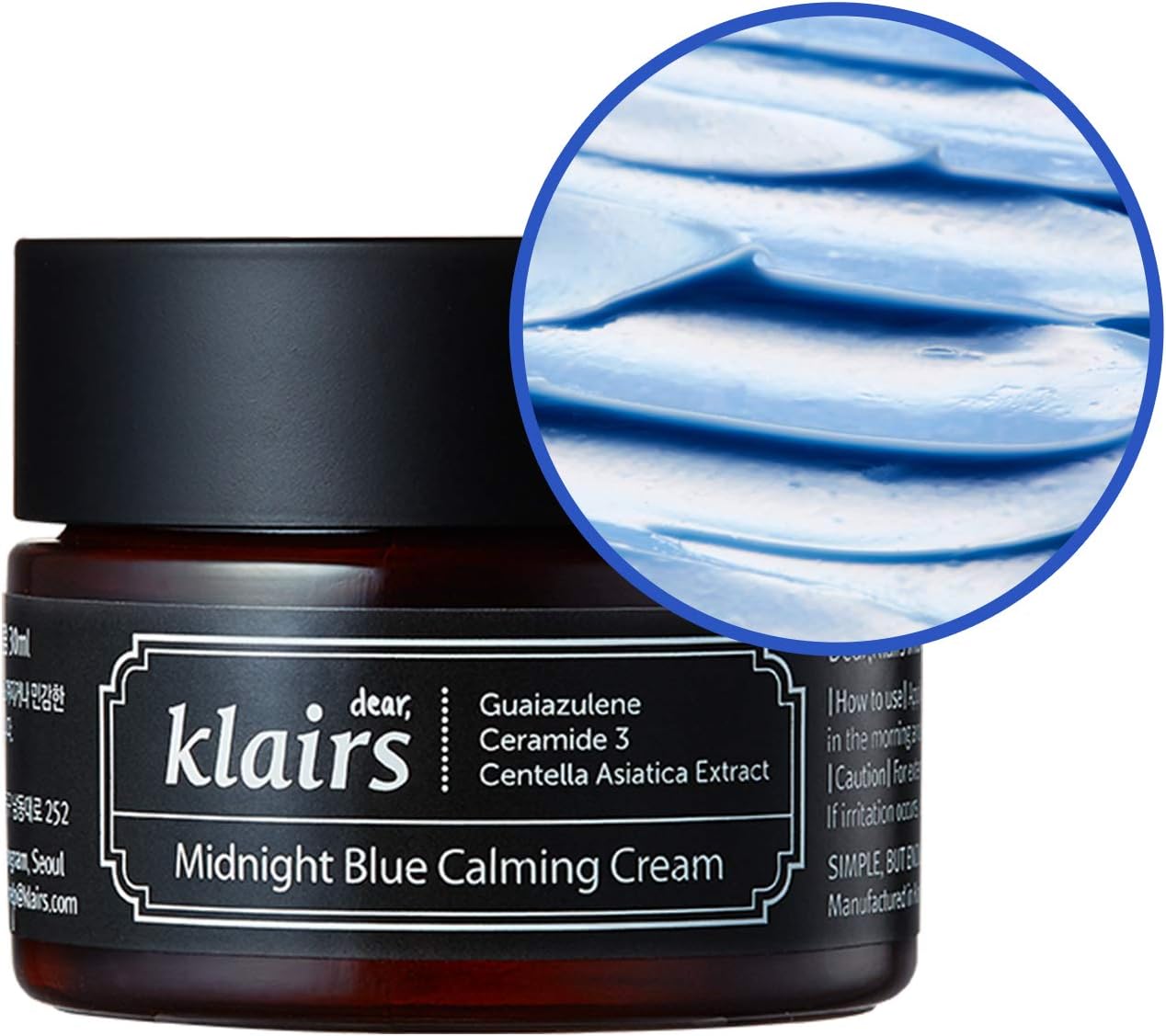 klairs midnight blue moisturizer