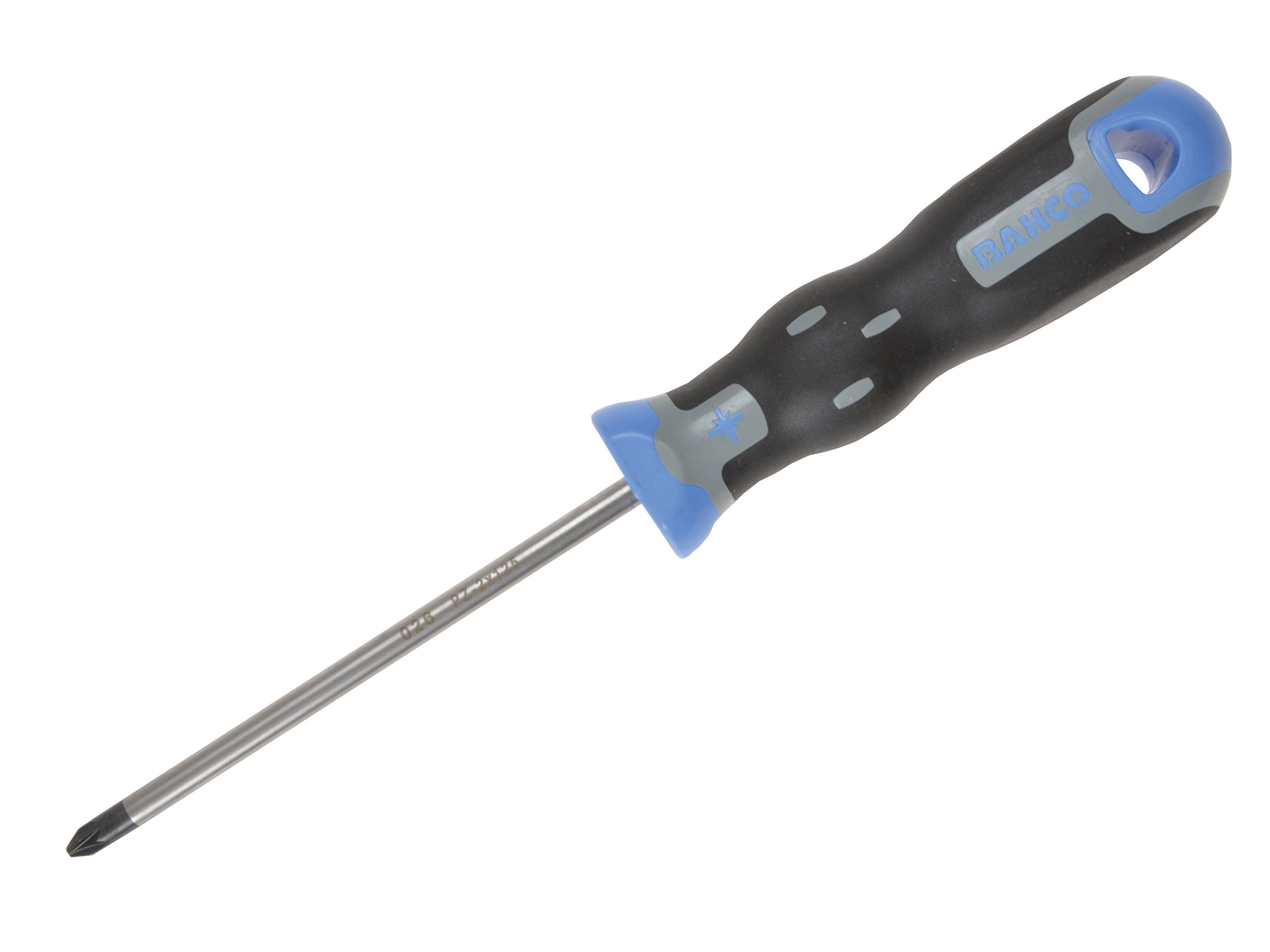 Bahco Tekno+ Pozidriv Screwdriver 1.pt x 250mm Round Shank BAH026001L
