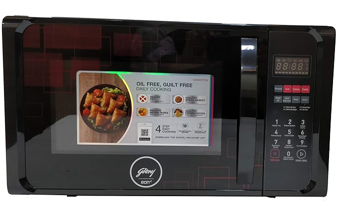 Godrej 23 L Convention Microwave Oven (GME 723CF3 PM, Black Matrix)