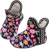 LeIsfIt Toddler Slippers Boys Girls Cozy Warm House Shoes Kids Non-slip Winter Slipper Booties Slip on Plush Lining Sock Slippers