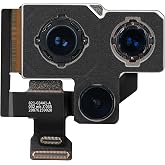 Risidamoy for iPhone 12 Pro Max 12MP OEM Main Rear Back Camera Replacement | Ultra Wide Telephoto Lens Optical Image Stabilization Smart HDR 1080p HD Video Flex Cable Repair for A2342 A2410 A2411 A2412