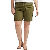 Jag Jeans Women's Plus Size Tailored Shorts-Legacy