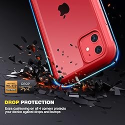 Diaclara Compatible with iPhone 11 Case, Full Body