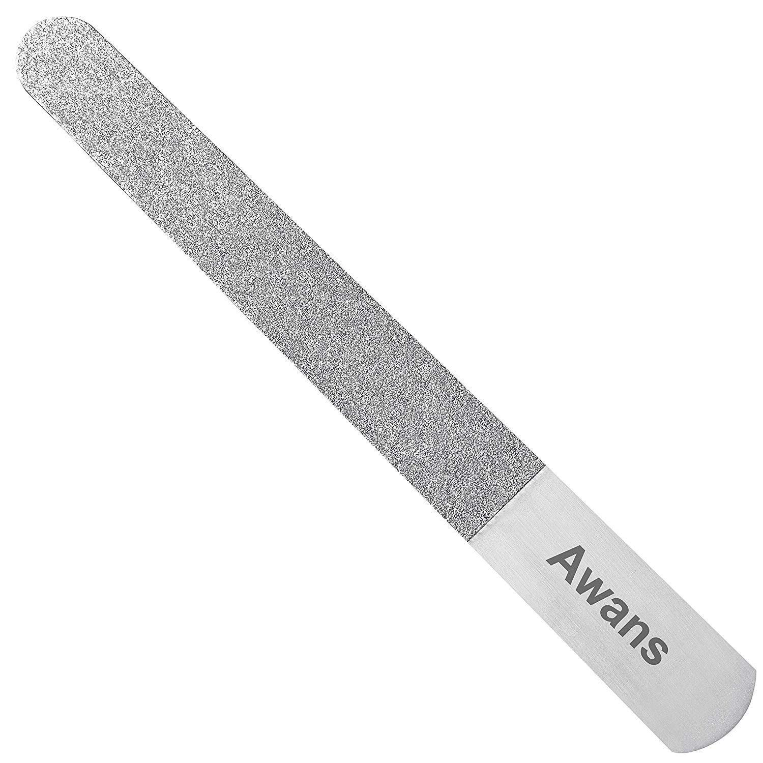 Diamond Deb Nail File, Double Sided Diamond Dust Coating. Quality Podiatry Foot Care Instrument. 8 Inches Reusable
