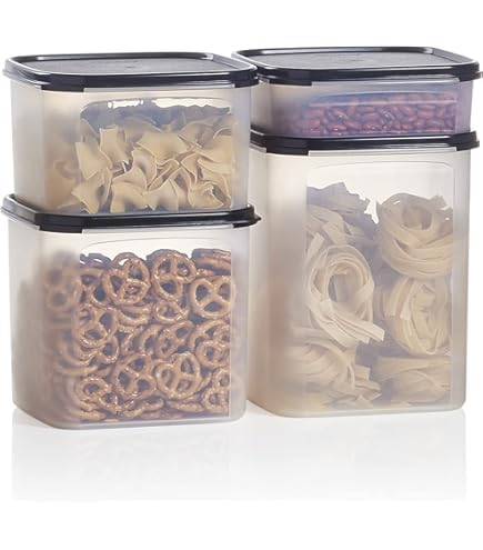 Amazon.com: Tupperware Brand Modular Mates Oval Set - 5 Dry Food