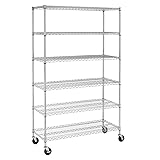 BestOffice | 6-Tier Wire Storage Shelves with