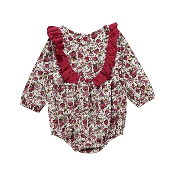 red bodysuit baby girl