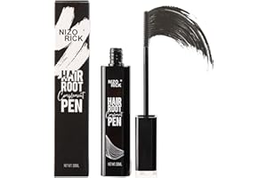 NIZORICK Quick Root Touch Up Hair Color Temporary Gray Concealer Cover Up Brush for Gray Coverage for Hair and Beard(30ml) (D