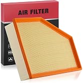 BDFHYK PA99308 Engine Air Filter Compatible with BMW X3, X4, X5, X6, X7 | for 530i 540i 740i 745e 840i (xDrive), 640i xDrive Gran Turismo, 840i xDrive Gran Coupe, 2.0L 3.0L, Replace# PA99308