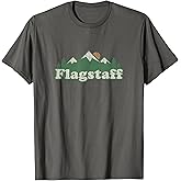 Flagstaff Arizona AZ T Shirt Vintage Hiking Mountains Tee T-Shirt