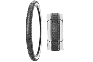 SIMEIQI 26 Inch Bike Tires 26 X 2.125(57-559) Replacement Tires or Schrader Valve Inner Tubes AV 32mm for Beach Cruiser Bike