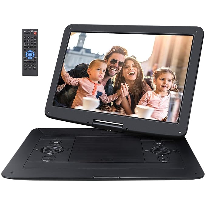 PUMPKIN 15.6" Large Portable DVD Player for Kids Built Amazon.co.uk Electronics