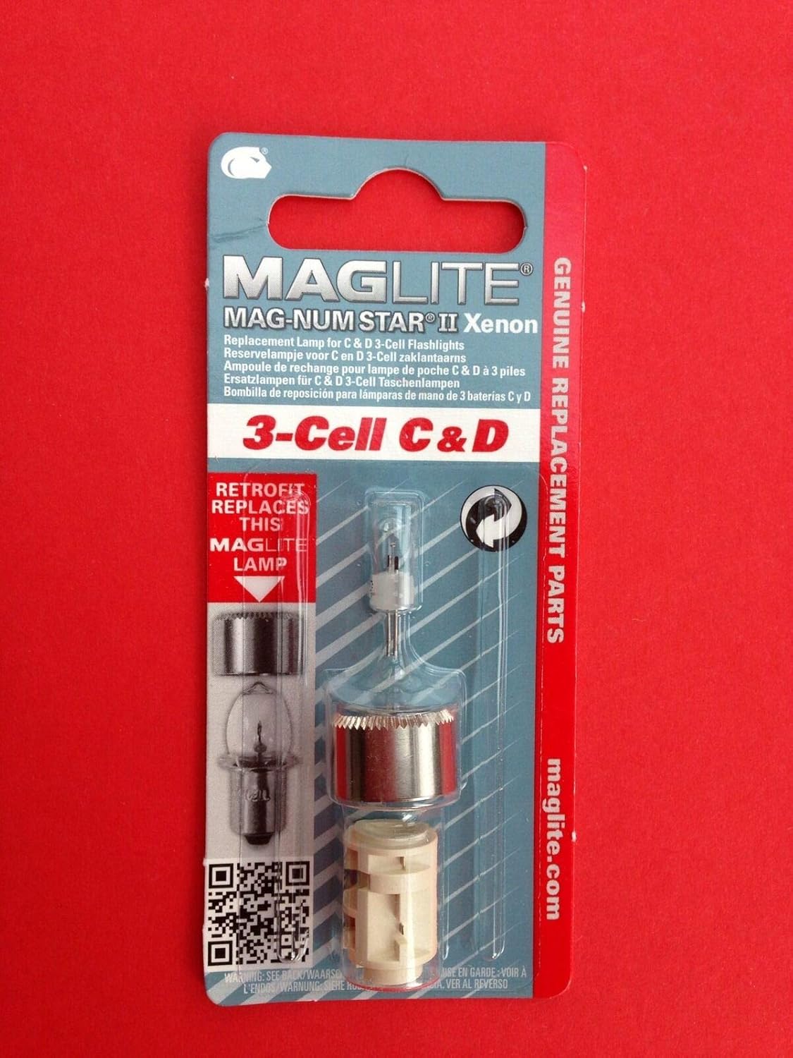 Maglite LMXA301 Xenon White Star Bulb 3 Cell MGLLMXA301 Amazon.co.uk DIY & Tools