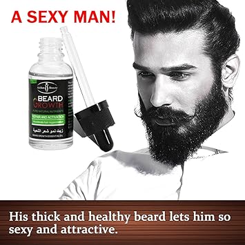 Amazon Com Hjr Better Beard Hair Growth Oil And Conditioner