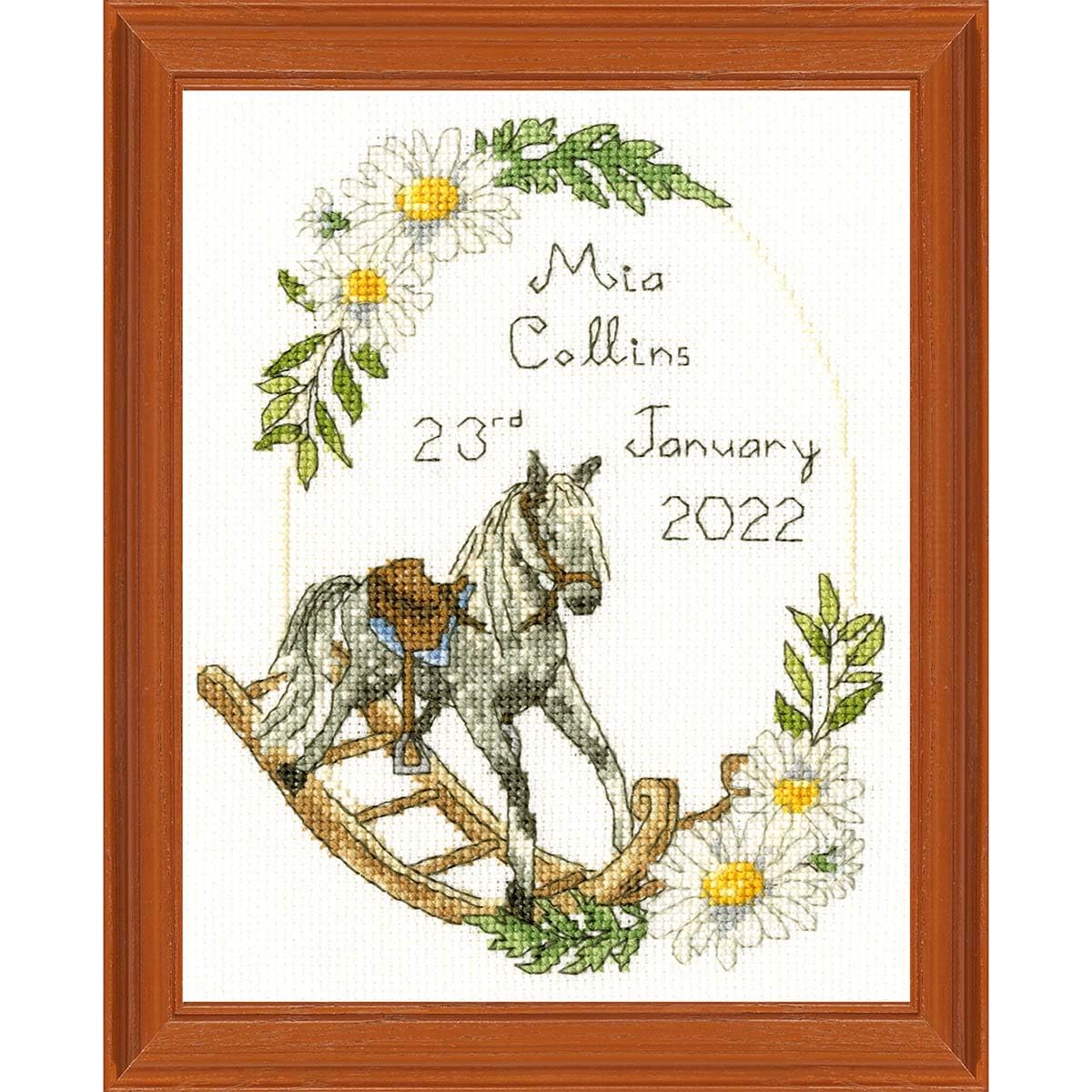 Bothy Threads Cross Stitch Kit - Victorian Rocking Horse