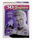 3D Sculpture Puzzles - ELVIS PRESLEY by Milton Bradley