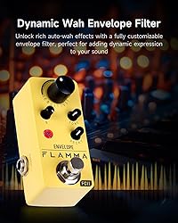 FLAMMA FC11 Auto Wah Pedal Envelope Filter Guitar