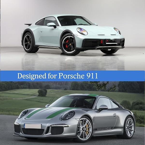 FIMBLO INDOOR CAR COVER CUSTOM FIT FOR 1998-2024 PORSCHE 911(991/992/996/997 SERIES)/CARRERA/TURBO LUXURIOUS SOFT STRETCH SATIN CAR COVER BREATHABLE DUST-PROOF FOR UNDERGROUND GARAGE, CAR SHOW