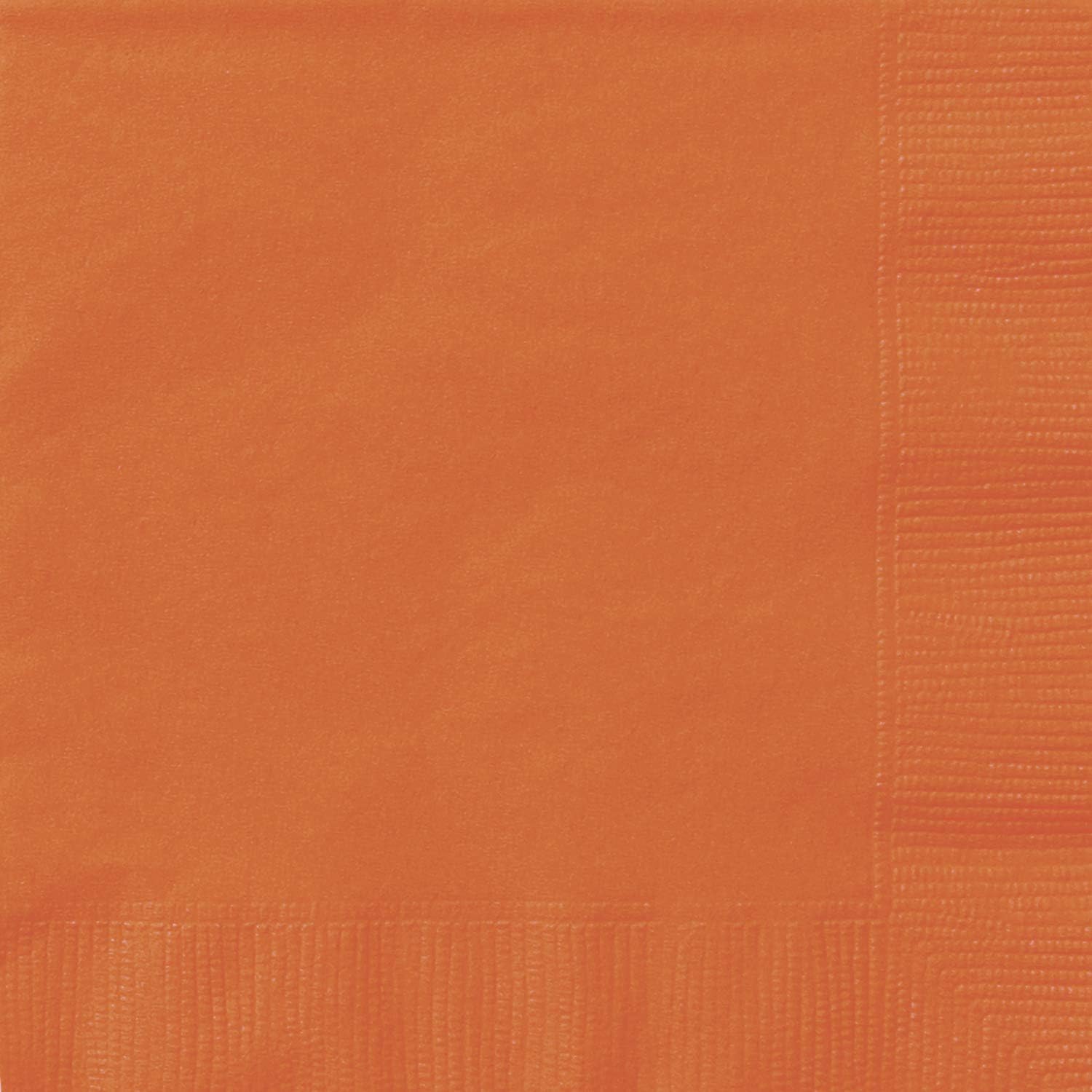 Packs of 40 Paper Napkins in a choice of 16 colours (Orange) Amazon.co