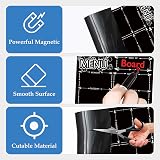 DumanAsen Magnetic Fridge Calendar Meal Planner 16x12 Includes 8 Pens Black view 8