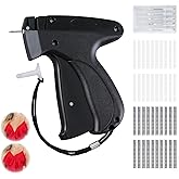 Black Quick Stitch Sewing Gun - Includes 6 Mini Needles and 4000pcs Fasteners (2000 Black & 2000 White) Clothing Stitch Gun Quick Stitchy Sewing Kit
