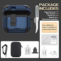 Maxjoy for AirPods 4 Case Cover 2024, AirPods 4th