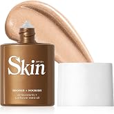 Erinde Liquid Bronzer for Face &amp; Body, Illuminator Highlighter, 01 | Natural Glow Enhancer, Bronzing Drops for a Sun-Kissed Glow Makeup, Shimmer Finish, Vegan &amp; Cruelty-Free
