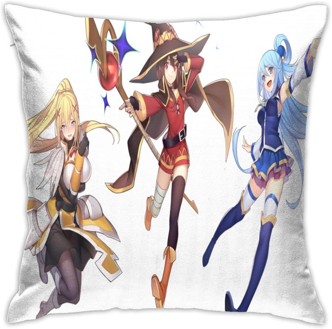 KonoSuba KonoSuba Pillowcase, Anime Decorative Pillow Case
