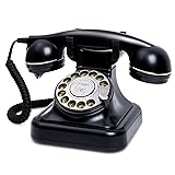Retro Rotary Landline Phones with Mechanical