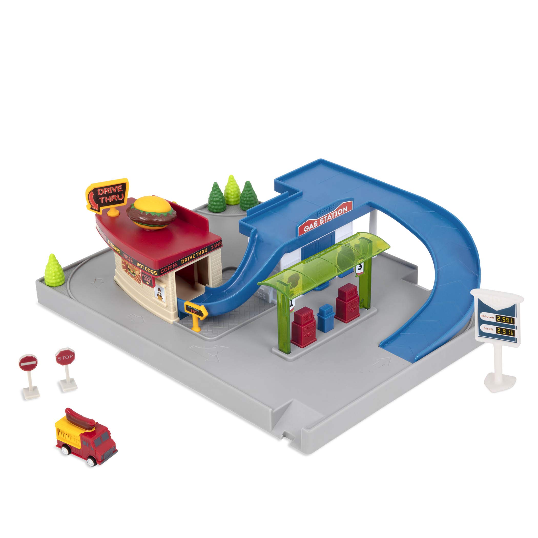 Driven by Battat – Gas Station & Drive-Thru