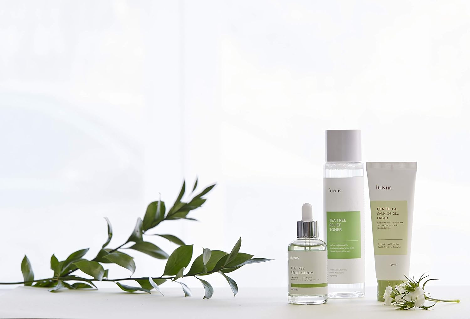 iUNIK Centella Calming Recovery Gel Hydrating Cream 2.02 Fl. Oz. – Anti-Aging, Reduce Wrinkle, Fine Lines Natural with Centella Asiatica & Tea tree extracts – Face Moisturizer for Sensitive & Dry skin: Beauty