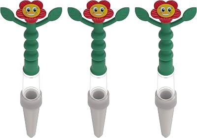 Terama Heidi Watering Indicator Set of 3 Red, No Batteries Required