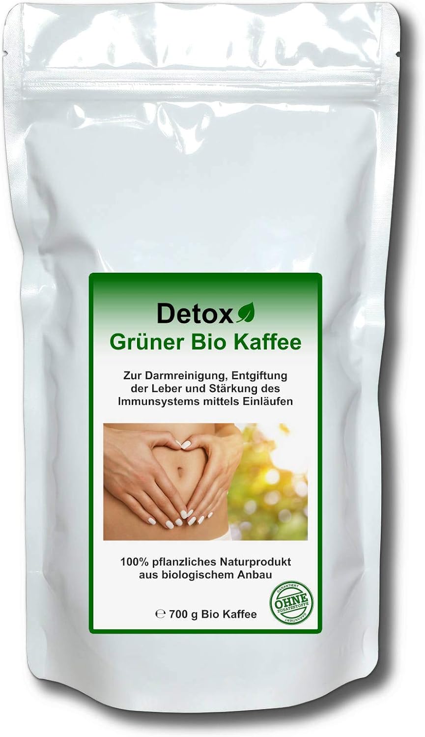 Detox Organic Green Coffee 700g (for coffee enema) Amazon.co.uk