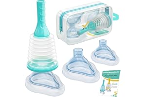 XANILI Choking Rescue Device for Kids and Adults, Portable Airway Suction Device with 3 Mask Sizes, Anti-Choking Device - Travel Kit