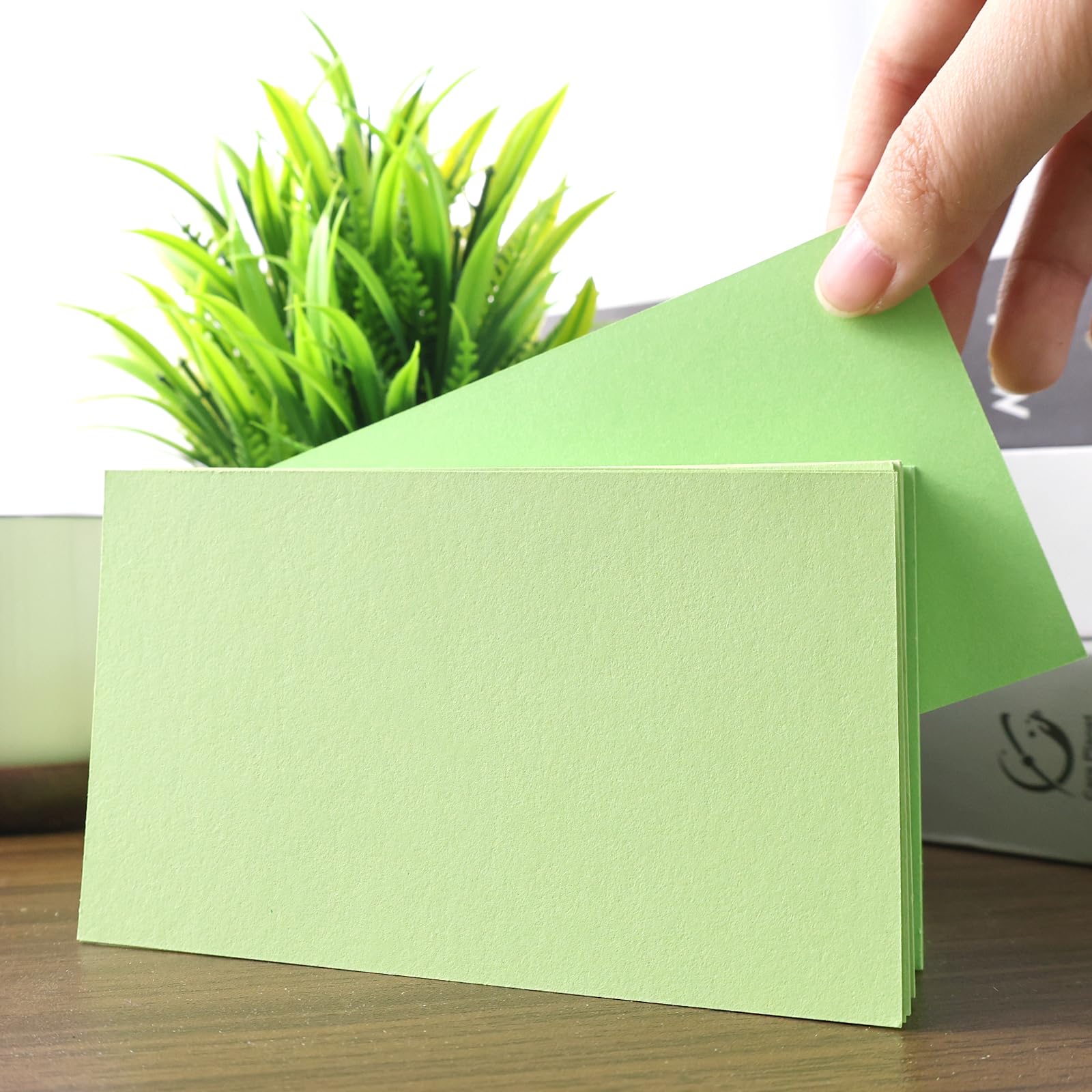 Koogel 300 Blatt Karteikarten, Blanko Karteikarten 12,5 x 7,5 cm Bunte Karteikarten 5 Farben Notizkarten Lernkarten für Schule Lernen Büro Spielkarten