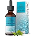 HERBAMAMA Lemon Balm Tincture - Vegan Lemon Balm Leaf Extract for Calm Support - Melissa Officinalis Liquid Calming Drops - Non-GMO, Alcohol & Sugar-Free Relaxation Supplement, 28-Day Supply