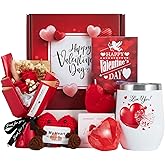 Gifts Box for Girlfriend Wife Lover Valentines Day Birthday Gifts for Women Heart-shaped Gift Red Rose Love Gift Basket Love You Wedding & Engagement Anniversary Romantic Set