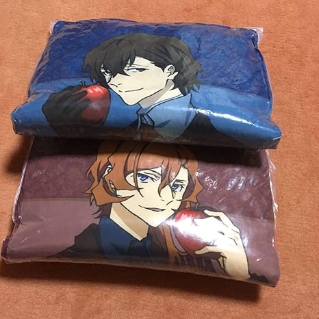 Amazon 文豪ストレイドッグス デッドアップル Dead Apple プレミアムクッション Vol3 中原中也 太宰治 ２種 アニメ 萌えグッズ 通販
