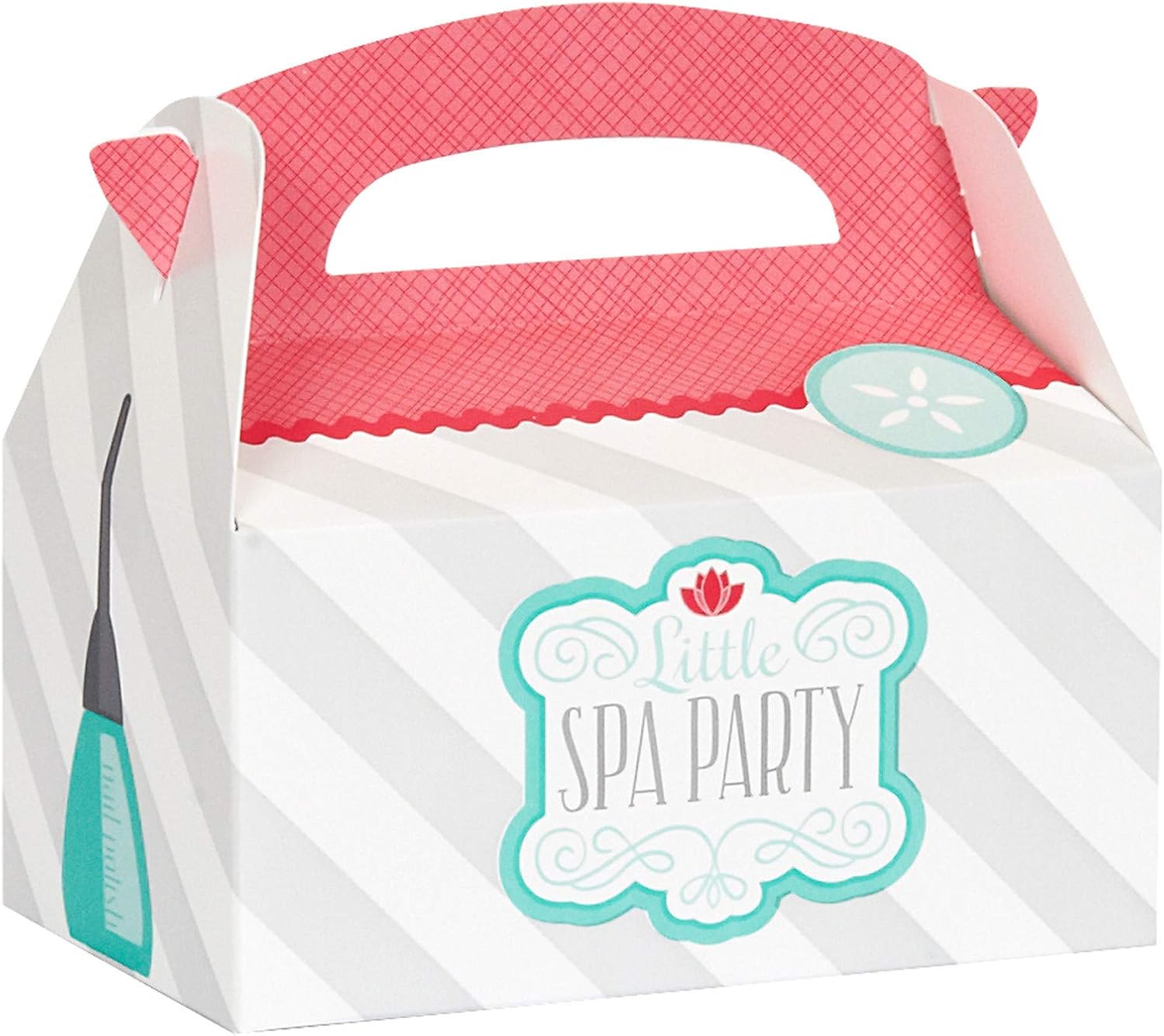 BirthdayExpress Little Spa Salon Makeover Party Supplies - Empty Favor Boxes (4)