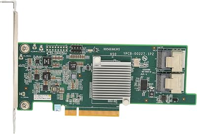 ASHATA SAS 2308 6G X8 Disk Array Card HBA Mini SAS Interface Server Databases
