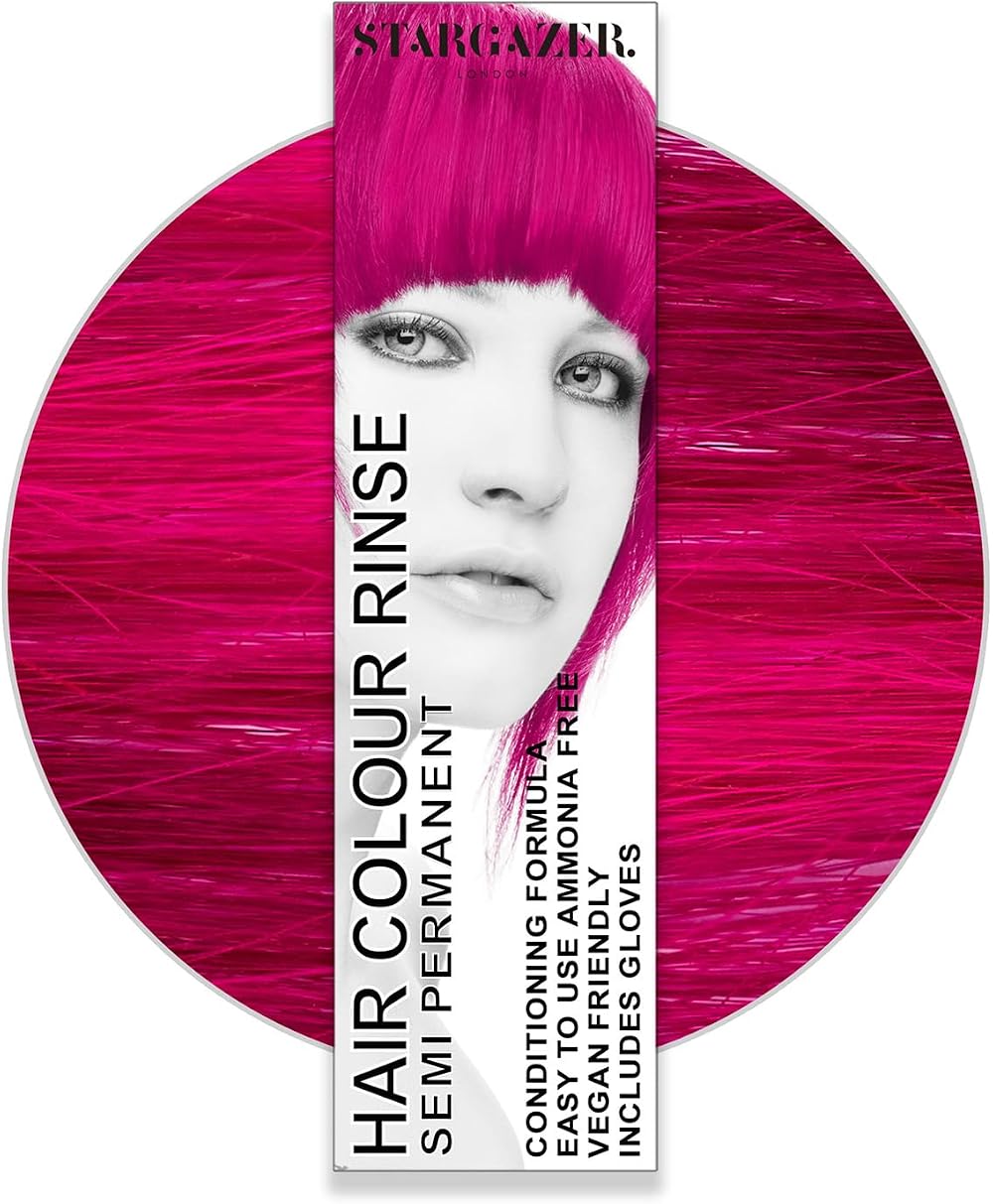 Stargazer Magenta Semi Permanent Hair Dye Conditioner Ammonia Free Vibrant