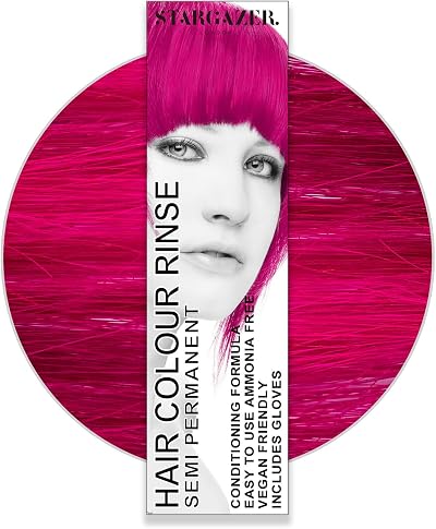 Stargazer Magenta Semi Permanent Hair Dye Conditioner Ammonia Free Vibrant